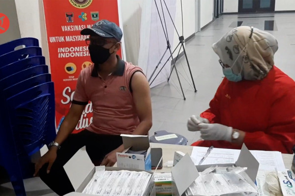 Antisipasi masyarakat pulang kampung, BINDA Sumbar kebut vaksinasi
