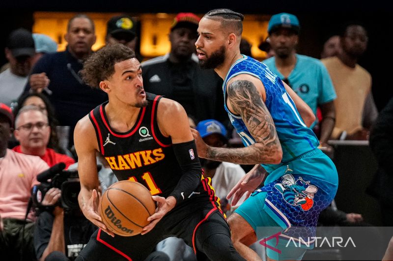 Kandaskan Hornets, Hawks tantang Cavaliers berebut tiket playoff Timur