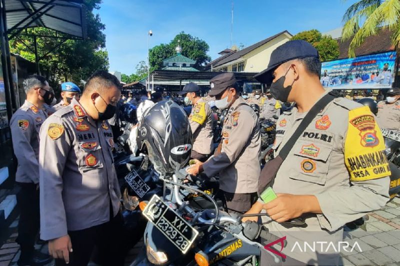 Kapolresta Mataram cek kelayakan kendaraan pengamanan mudik Lebaran