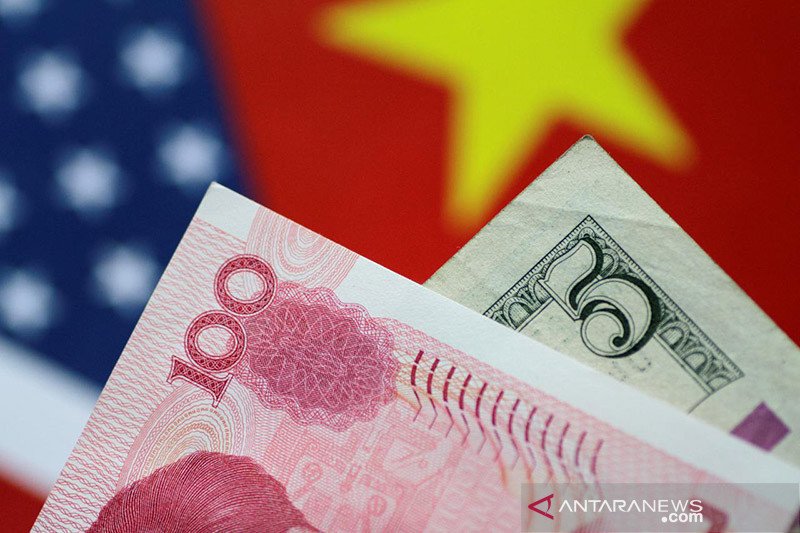 Yuan terpangkas lagi 102 basis poin menjadi 6,4098 terhadap dolar AS